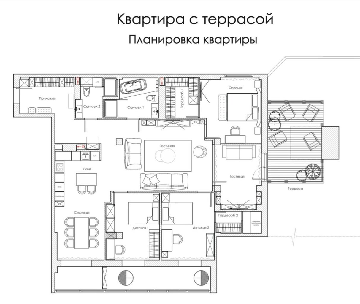 Автор дизайн-студия ИНТЕРЬЕР-WEST, руководитель Андрей Андреевский